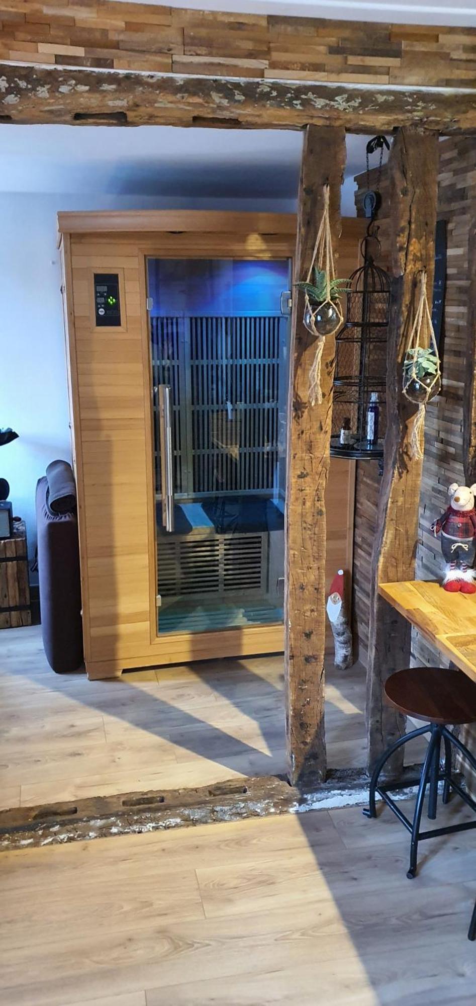 Le Sauna De L'Homme De Bois By Naturogite Villa Honfleur Oda fotoğraf